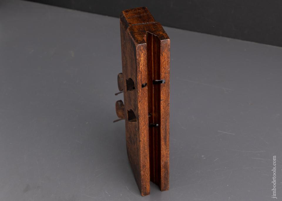 Rare! NELSON (1750-1868) Quadruple Iron Gothic Sash Moulding Plane FINE - EXCALIBUR 28