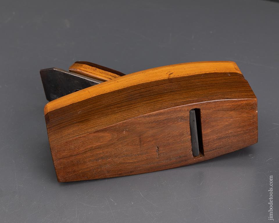 Spectacular Solid Lignum Vitae 7 3/4 inch Smooth Plane - EXCALIBUR 33