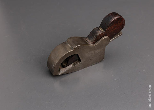 Unheard-Of Curved Bottom Bullnode Rabbet Plane - EXCELSIOR 95317