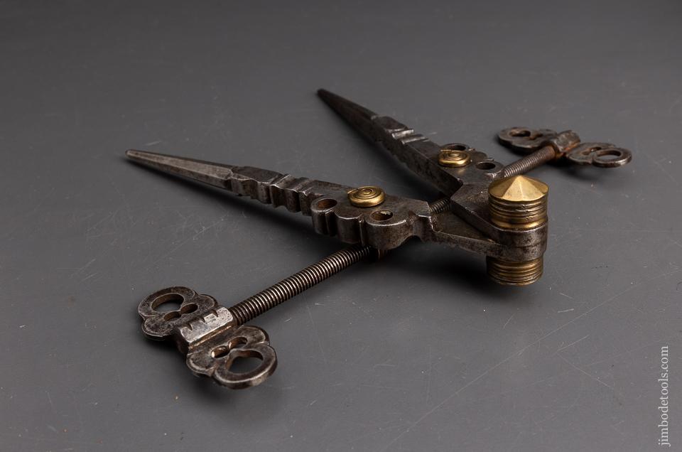 Fabulous German 17th Century Armorer’s Dividers - EXCELSIOR 95567