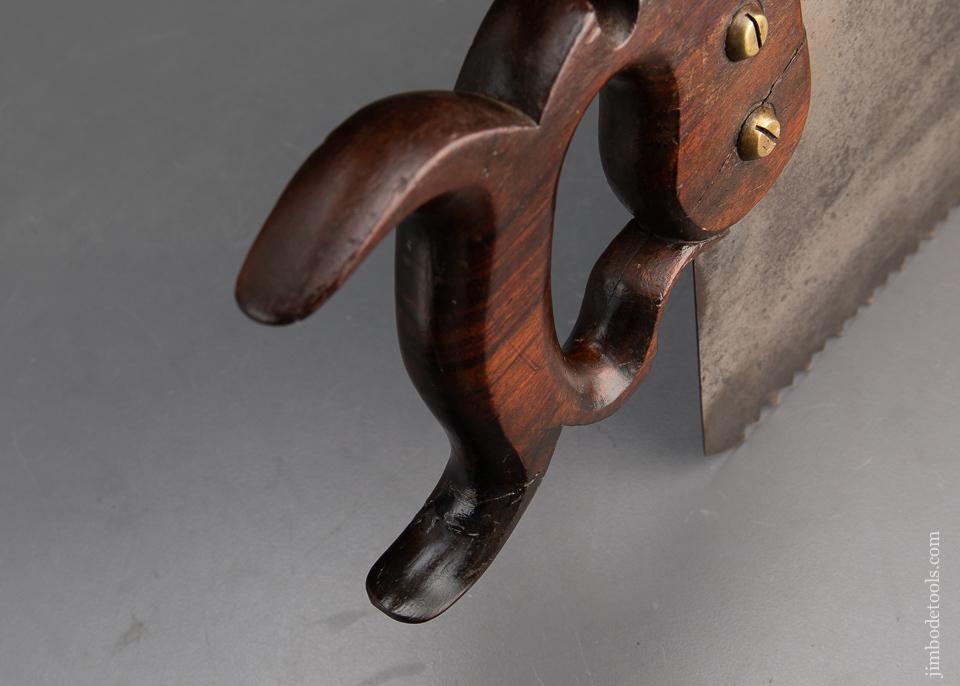 Gorgeous SORBY Massive Rip Saw with Brass Escutcheon - EXCALIBUR 103