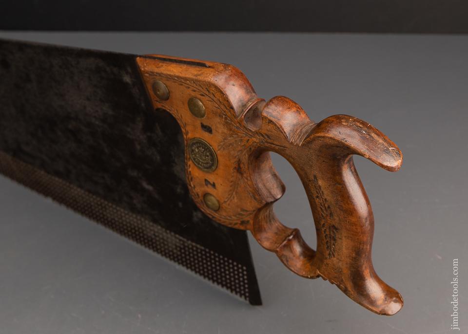 RARE Emerson Patent Perforated Saw by AMERICAN SAW CO. NY 1867 - EXCELSIOR 96155