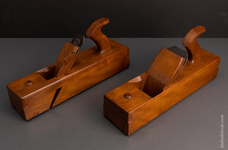 Phenomenal Pair of Large Crown Moulding Planes by “SANDOE 7 EDELEN MANUF” - a 4 STAR MAKER - EXCELSIOR 95287U