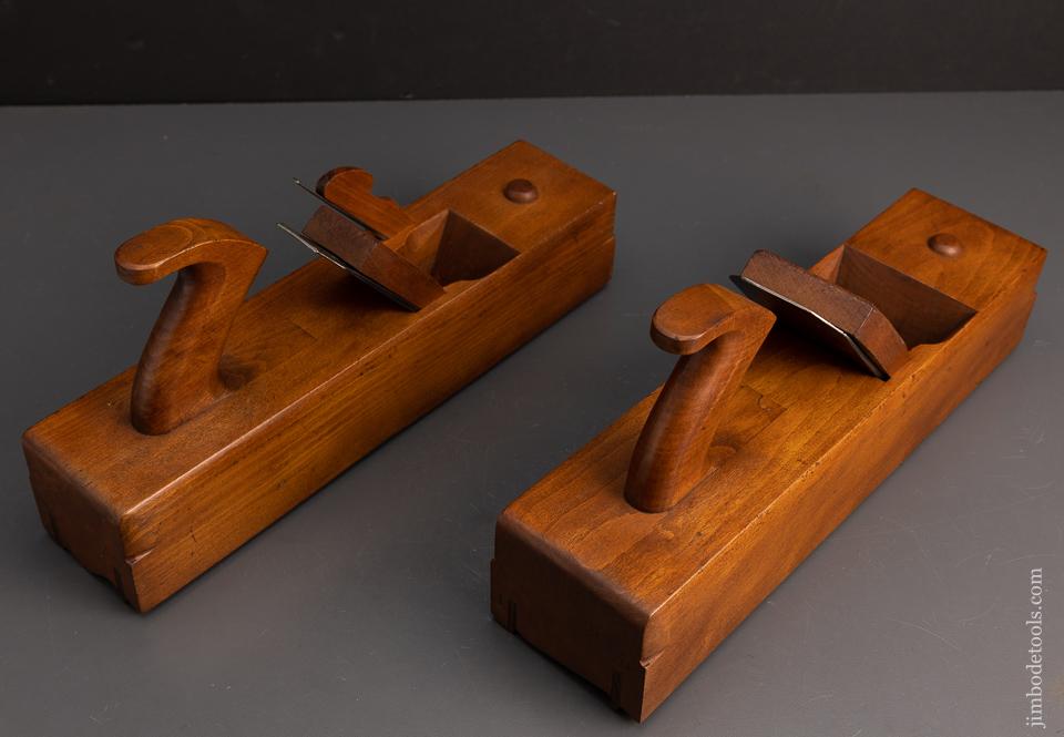 Phenomenal Pair of Large Crown Moulding Planes by “SANDOE 7 EDELEN MANUF” - a 4 STAR MAKER - EXCELSIOR 95287U