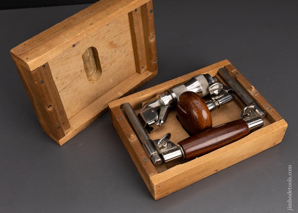 HEARD PATENT Adjustable Knock Down Brace in Original Wooden Box - 95408
