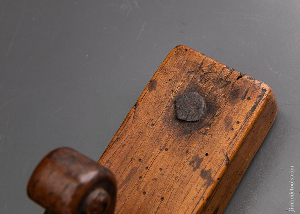 Dated 1674! Fancy Dutch Jointer Plane - EXCALIBUR 12