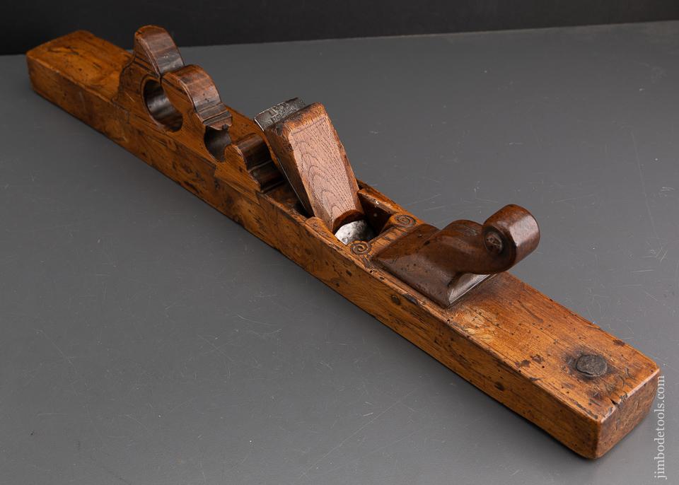 Dated 1674! Fancy Dutch Jointer Plane - EXCALIBUR 12