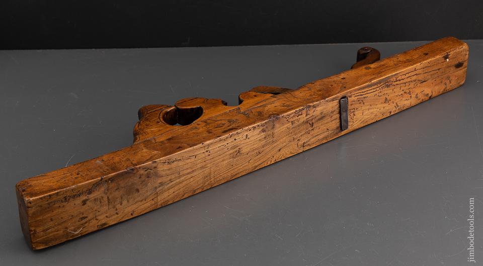 Dated 1674! Fancy Dutch Jointer Plane - EXCALIBUR 12