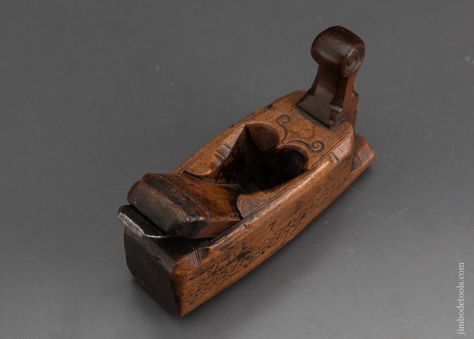 1793 Dated Dutch Carved Plane - EXCALIBUR 14