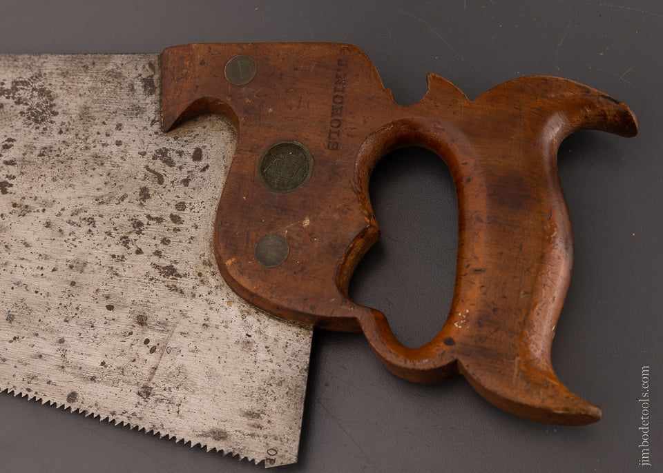 Fine DISSTON No. 9 London Spring Hand Saw - 106776