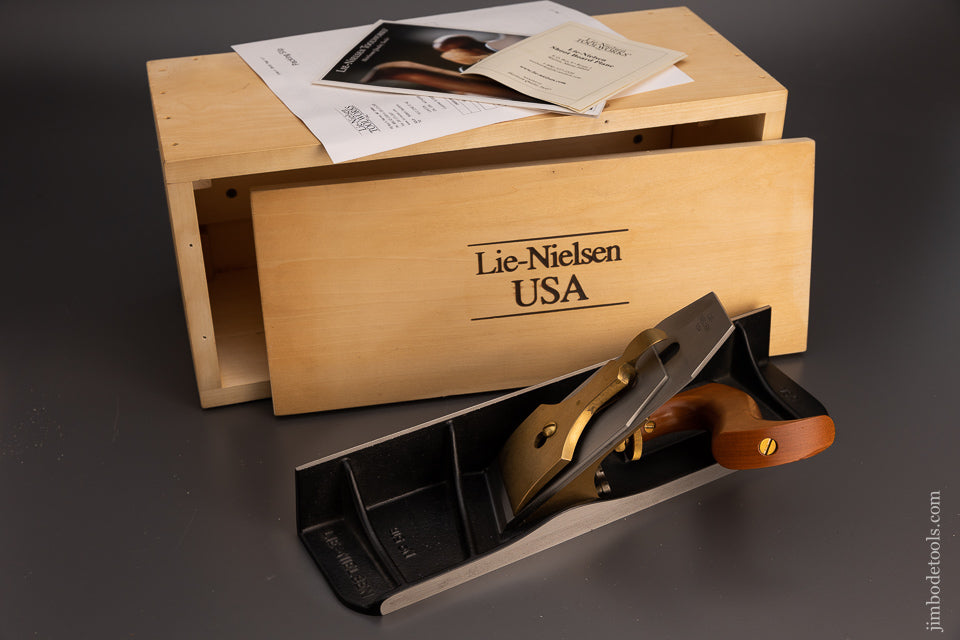 LIE-NIELSEN No. 51 Shoot Chute Board Plane NEAR MINT in Custom LIE-NIELSEN Box * 80487