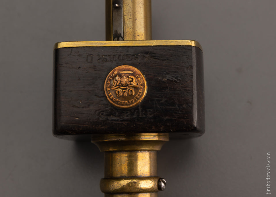 Rare & Fine! FENTON & MARSDEN's Patent Telescoping Mortise Gauge - 104488
