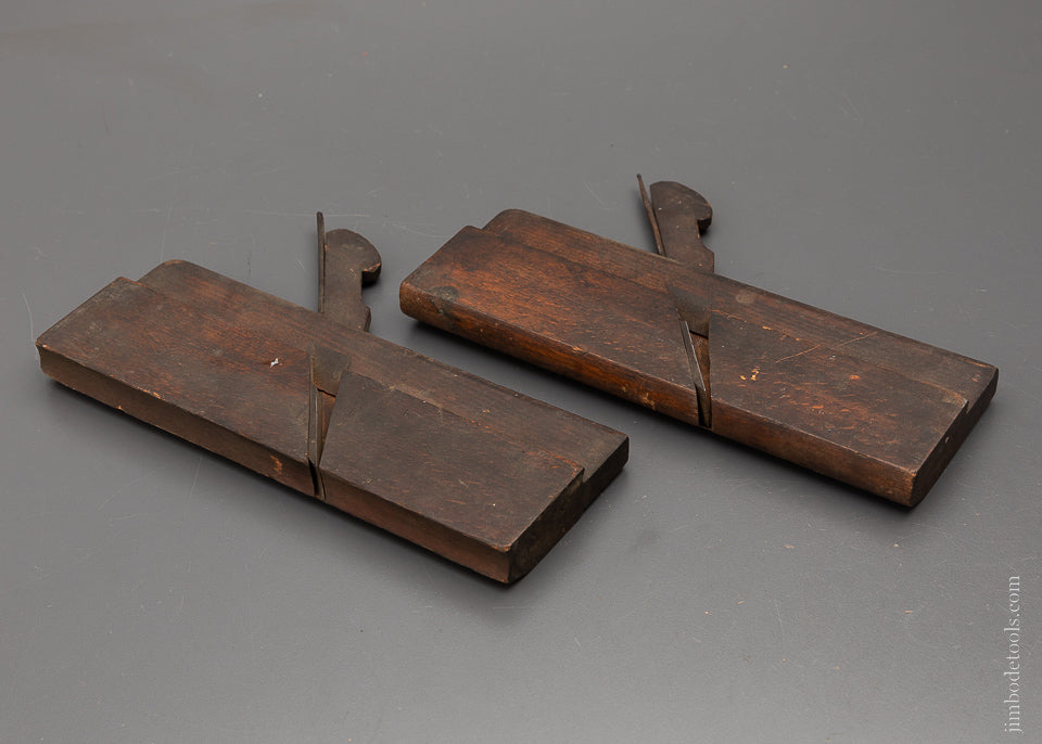 Pair of No. 10 Hollow & Round Planes Good+ - 103875
