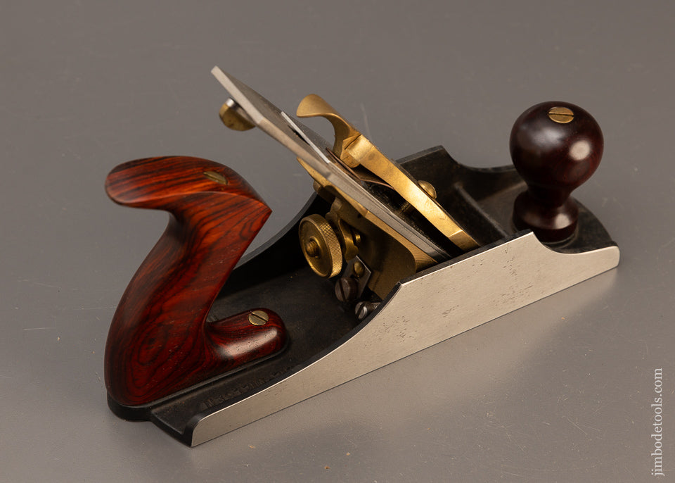 Rosewood Handled LIE NIELSEN No. 4 1/2 JUMBO Smooth Plane with 2 Frogs & Spare Iron - 110605