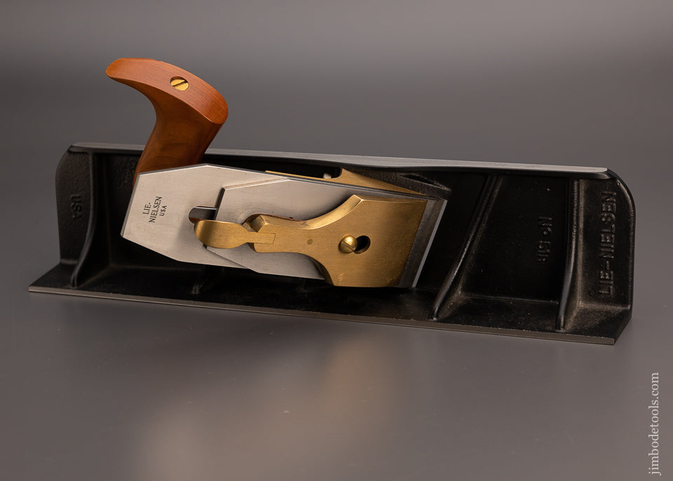 LIE-NIELSEN No. 51 Shoot Chute Board Plane NEAR MINT in Custom LIE-NIELSEN Box * 80487
