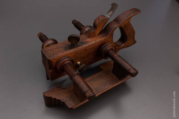 Fine SANDUSKY No. 120 Screw Arm Plow Plane with Patented Ergonomic Handle - 100665