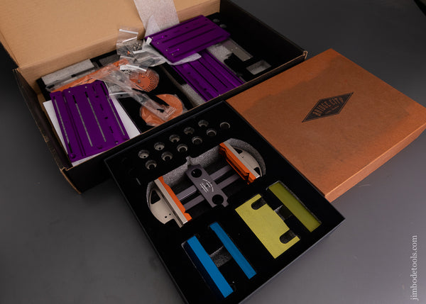 BRIDGE CITY TOOL WORKS No. DJ-1 Drilling Jig Universal Jaw Kit with Extension Plates in Box - 103456