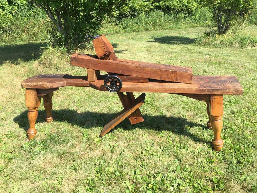Fabulous Early Fully Functioning Shave Horse  - 97702
