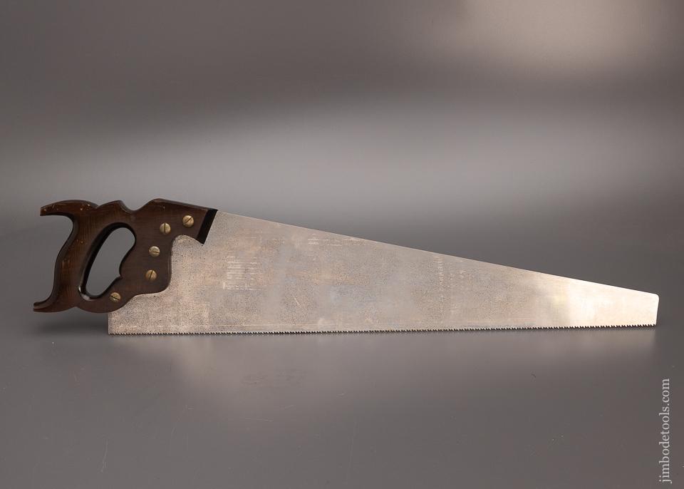 DISSTON D-15 Rosewood Handle VICTORY Hand Saw Mint Unused - EXCELSIOR 100322