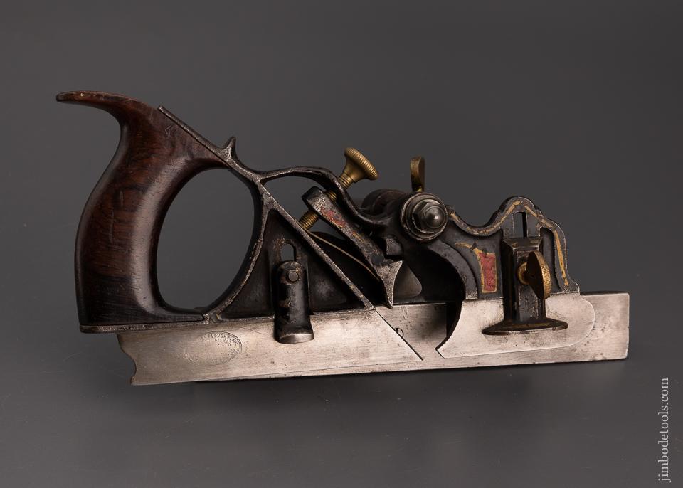 Stunning BABSON & REPPLIER Boston Mass. PHILLIPS PATENT MAYO’S IMPROVED Plow Plane - EXCELSIOR 100651
