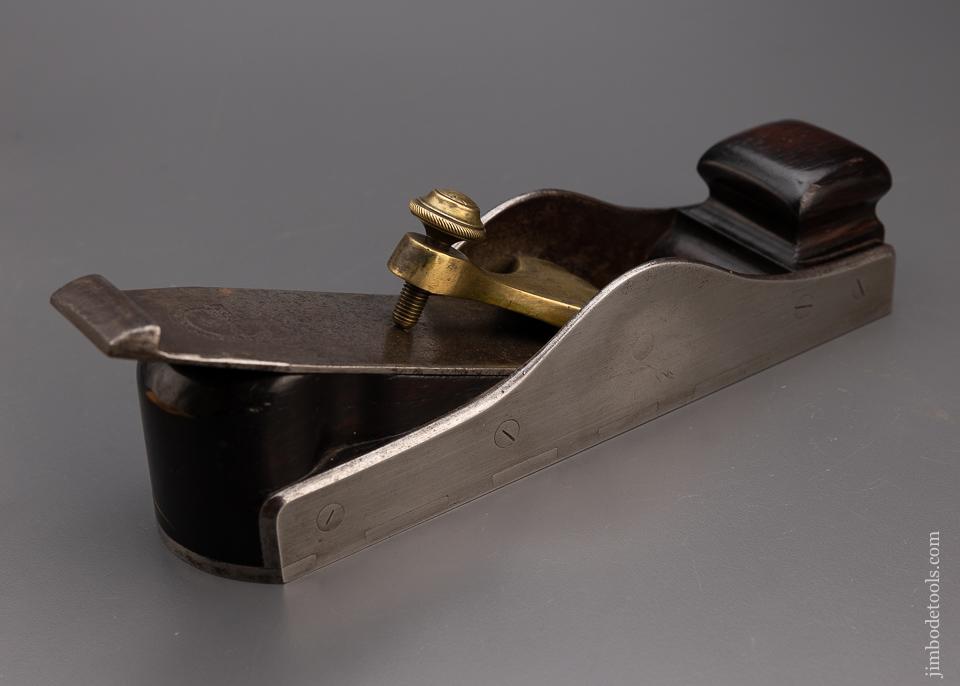 Stunning Early Screw-sided SPIERS IMPROVED PATTERN Dovetailed Miter Plane - EXCELSIOR 100657