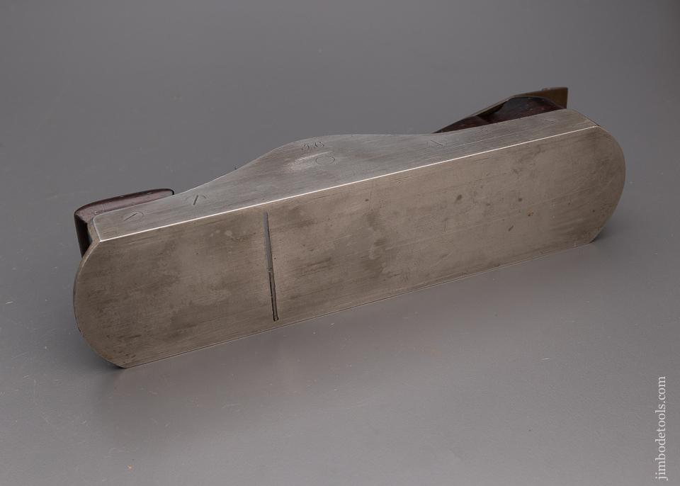 Stunning Early Screw-sided SPIERS IMPROVED PATTERN Dovetailed Miter Plane - EXCELSIOR 100657