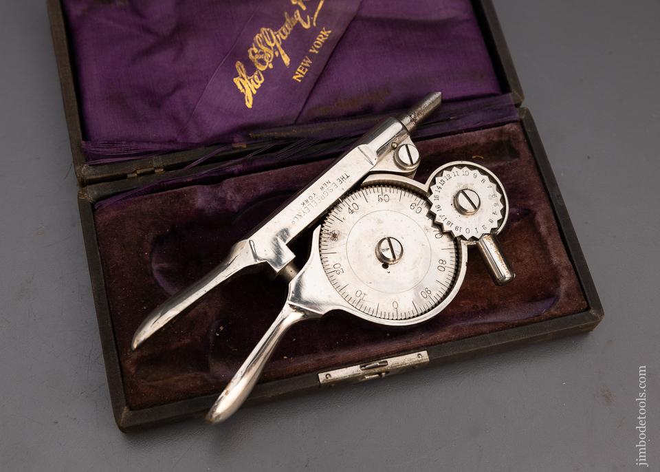 E.S. GREELEY & CO. NY Fancy Speed Indicator Mint in Box - EXCELSIOR 100756