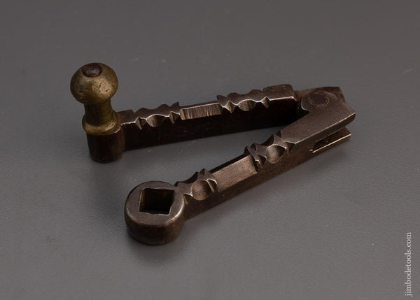 Fabulous 18th Century Fancy Undertaker’s Wrench - EXCELSIOR 100856