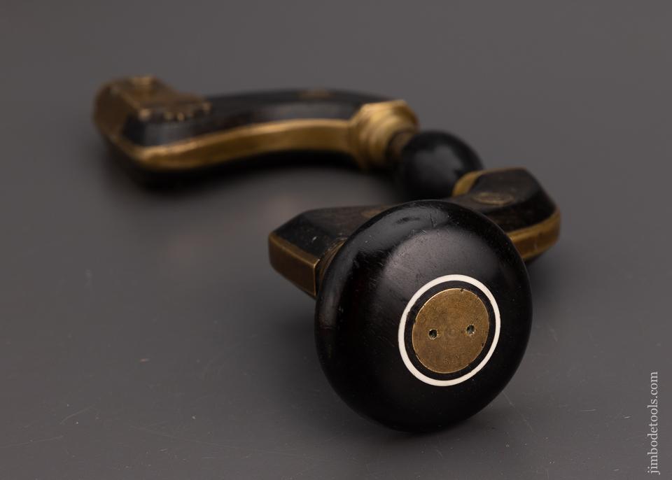 Stunning SIMS PATENT Ebony & Brass Framed Brace by C. PARKIN SHEFFIELD - EXCELSIOR 101310