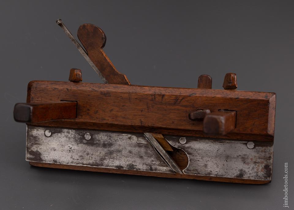 Fine 18th Century Yellow Birch American Plow Plane by JN. TOWER - EXCELSIOR 101337