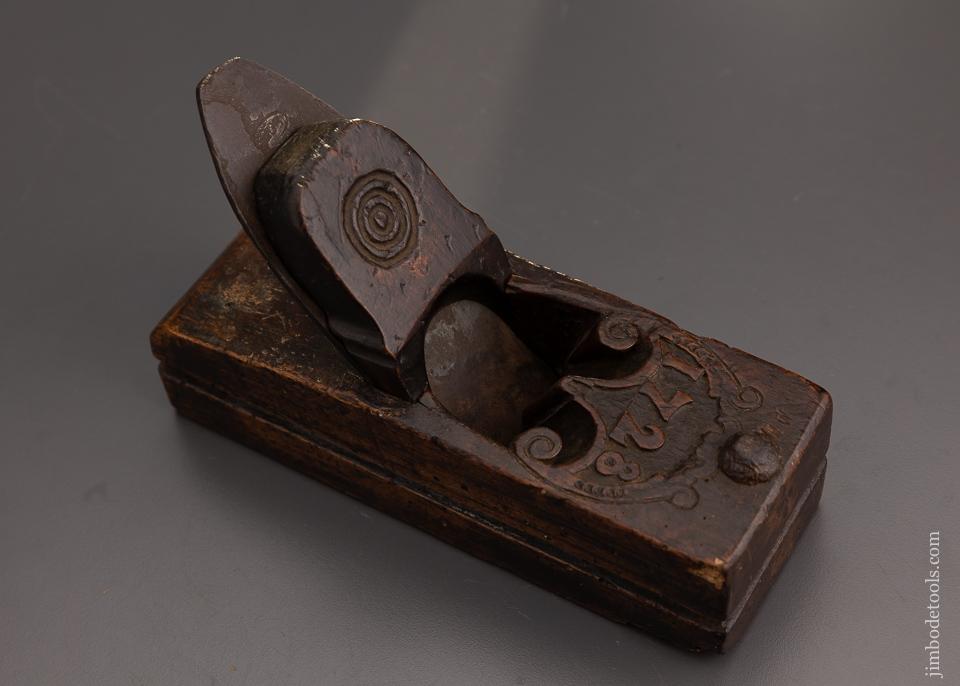 1728 Dutch Smooth Plane by JOHANNES GROENEVELT of Amsterdam - EXCELSIOR 101379