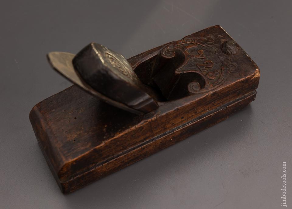 1728 Dutch Smooth Plane by JOHANNES GROENEVELT of Amsterdam - EXCELSIOR 101379