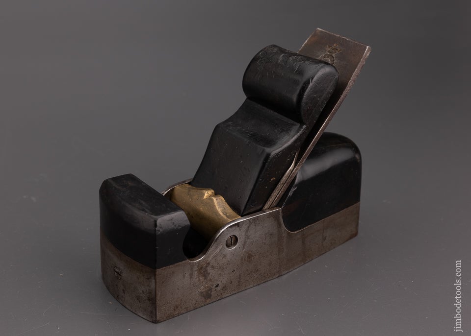 Rare NORRIS No. 14E Ebony Infill Smooth Plane - EXCELSIOR 101558