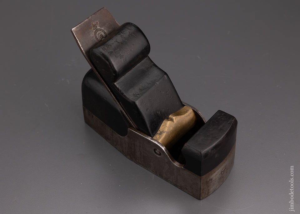 Rare NORRIS No. 14E Ebony Infill Smooth Plane - EXCELSIOR 101558