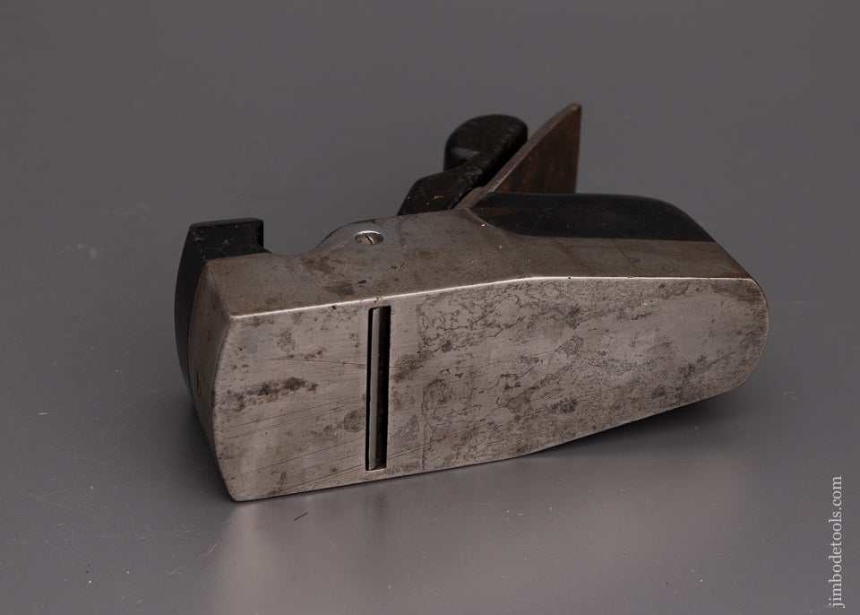 Rare NORRIS No. 14E Ebony Infill Smooth Plane - EXCELSIOR 101558