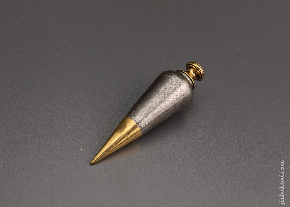 Stunning Iron & Brass Plumb Bob - EXCELSIOR 101671