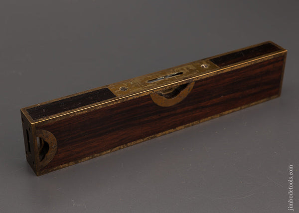 Spectacular STRATTON BROS. No. 10 Rosewood Level 10 inch - EXCELSIOR 101795