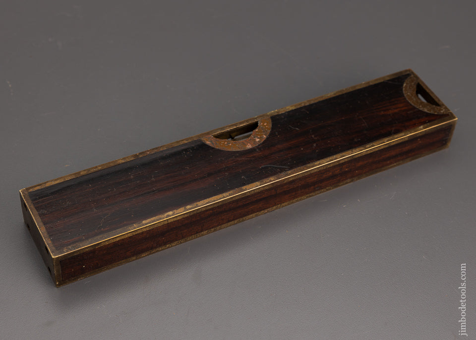 Spectacular STRATTON BROS. No. 10 Rosewood Level 10 inch - EXCELSIOR 101795