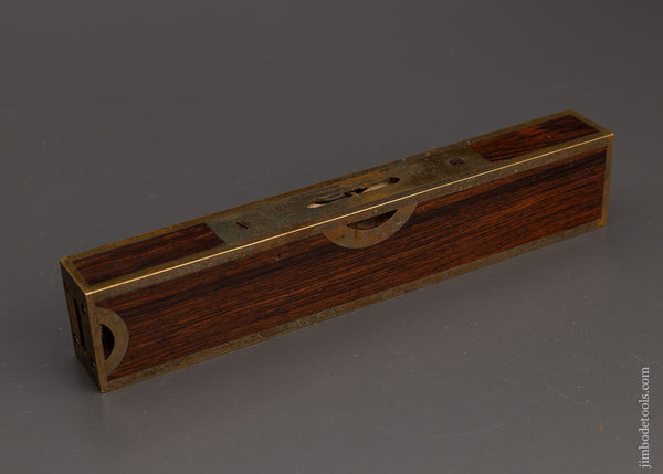 Crisp and Extra Fine Premium STRATTON BROS. 8 Inch Rosewood Level -  EXCELSIOR 101797