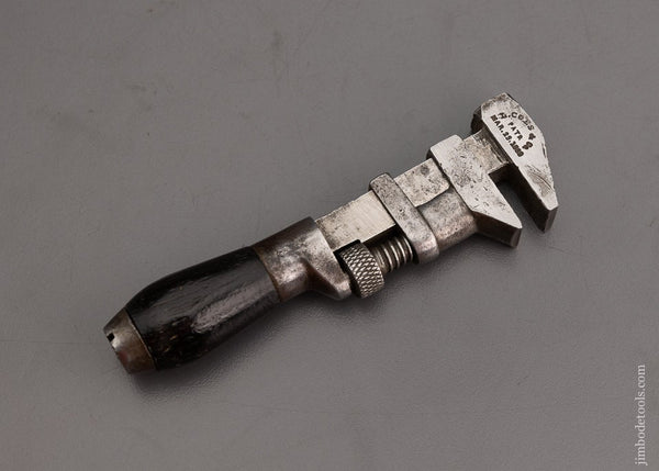 Awesome Rosewood Handled Baby Does Wrench - EXCELSIOR 101803