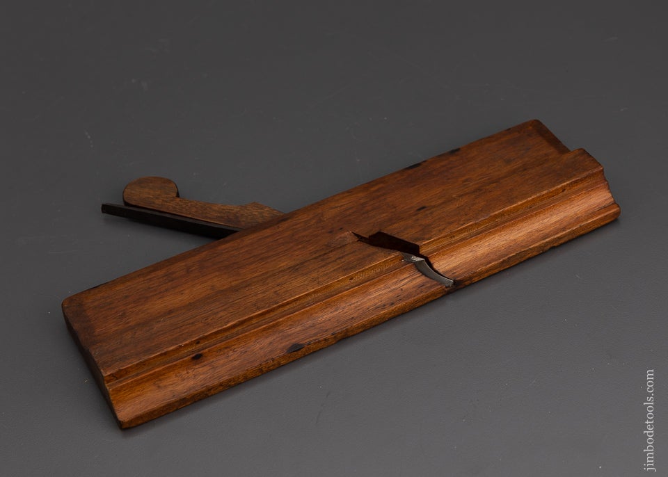I*WALTON in * READING 18th Century Yellow Birch Moulding Plane Fine - EXCELSIOR 101832