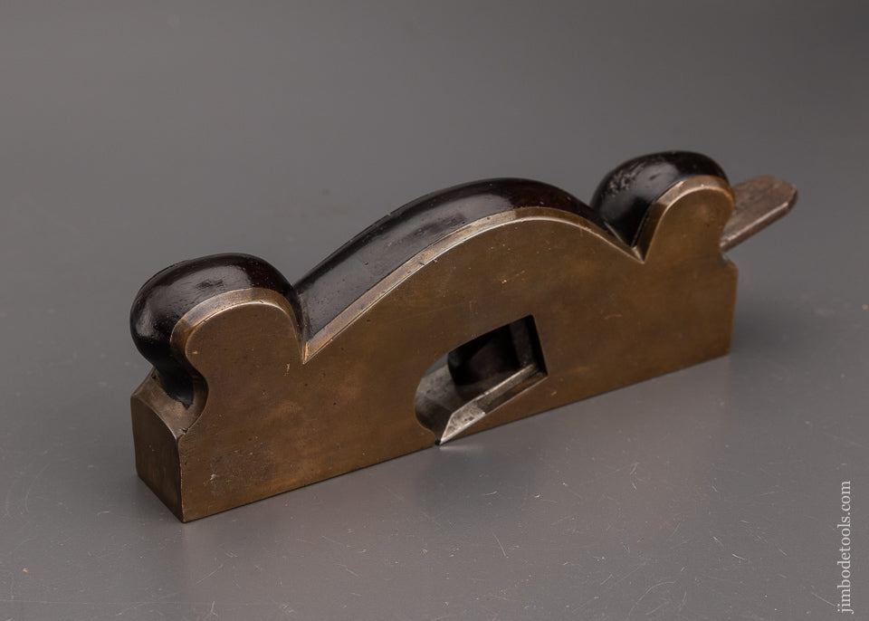 Spectacular Gunmetal & Ebony Shoulder Plane - EXCELSIOR 101909