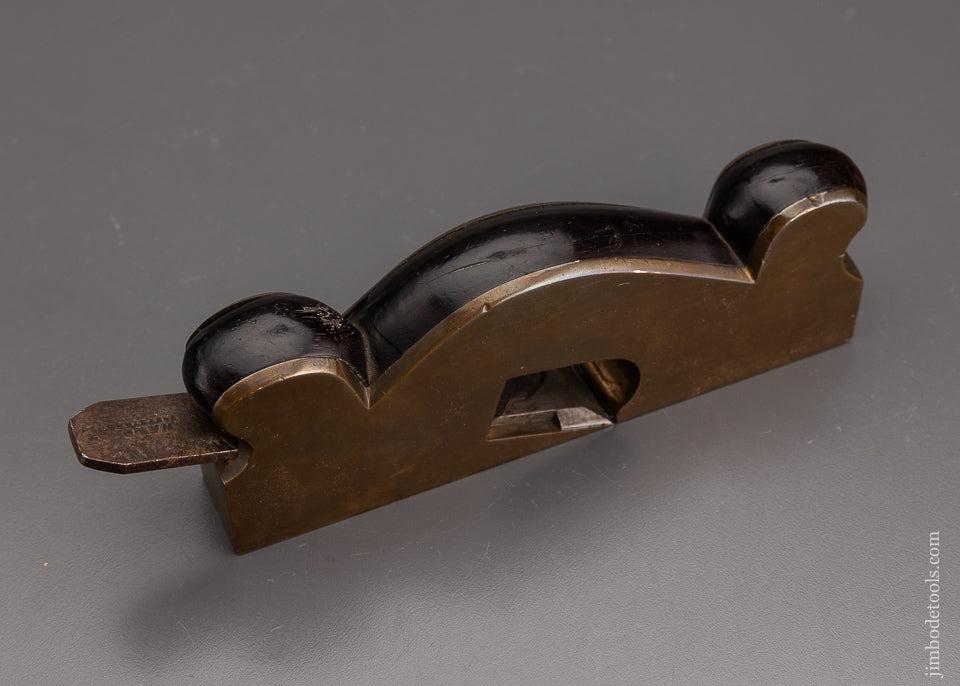 Spectacular Gunmetal & Ebony Shoulder Plane - EXCELSIOR 101909