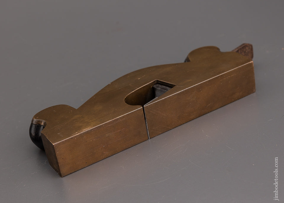Spectacular Gunmetal & Ebony Shoulder Plane - EXCELSIOR 101909