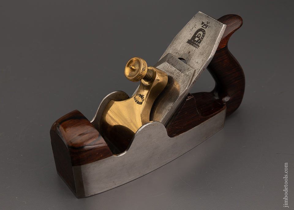 Spectacular NORRIS No. 2 Smooth Plane Dovetailed Pre-War - EXCELSIOR 101911
