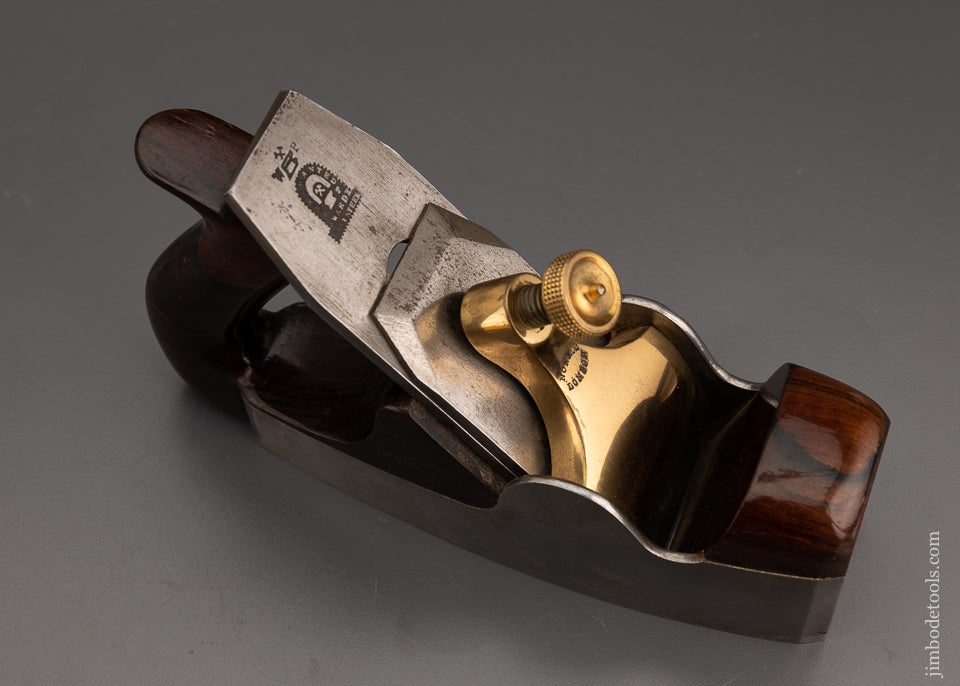 Spectacular NORRIS No. 2 Smooth Plane Dovetailed Pre-War - EXCELSIOR 101911