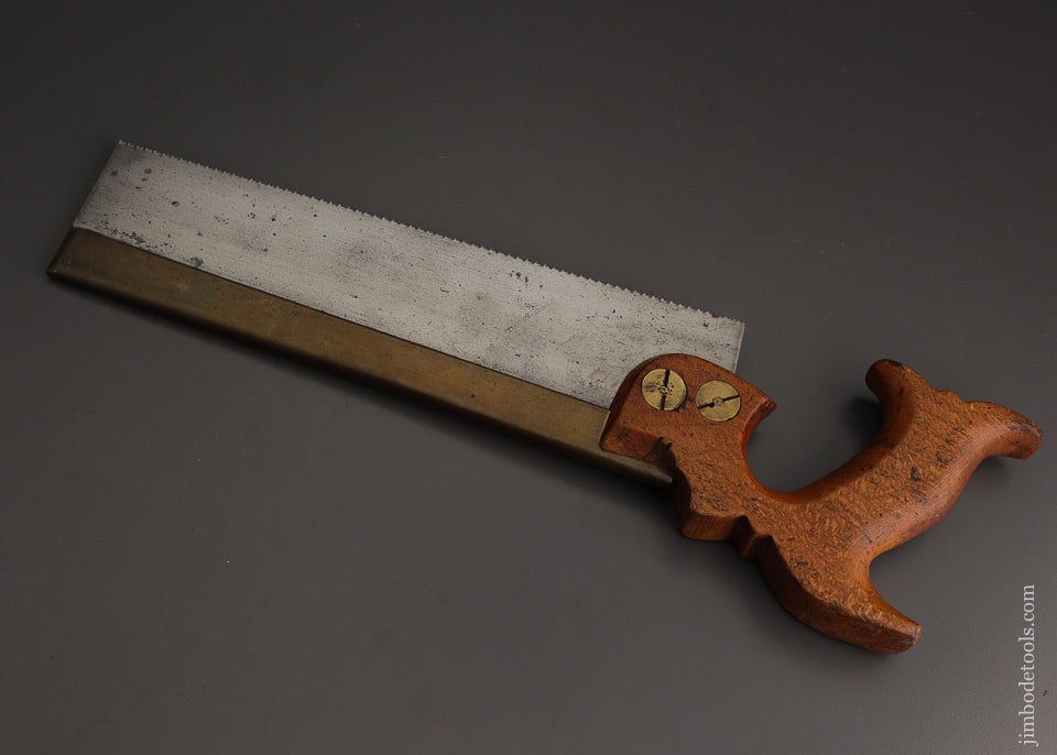 Stunning Brass Back Dovetail Saw by GROVES - EXCELSIOR 101919