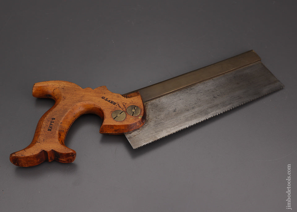 Fabulous Brass Back Dovetail Saw - EXCELSIOR 101939