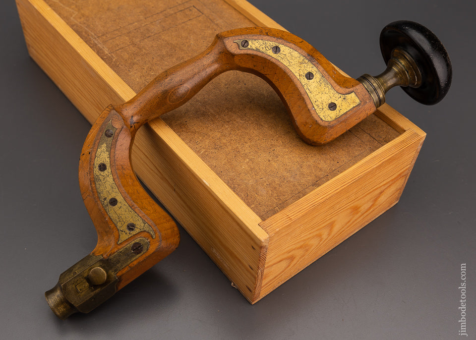 Rare FENTON & MARSDEN IMPROVED Rgd. Design Anti Friction SHEFFIELD Brace - EXCELSIOR 101987