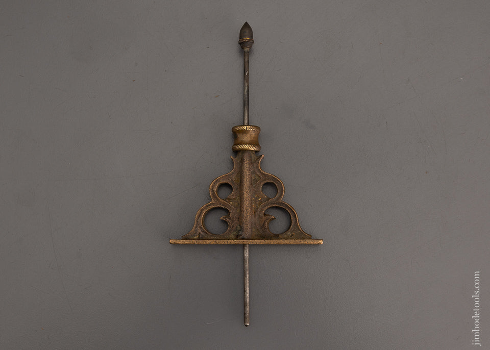 Fabulous Ornate Brass Depth Square - EXCELSIOR 102018